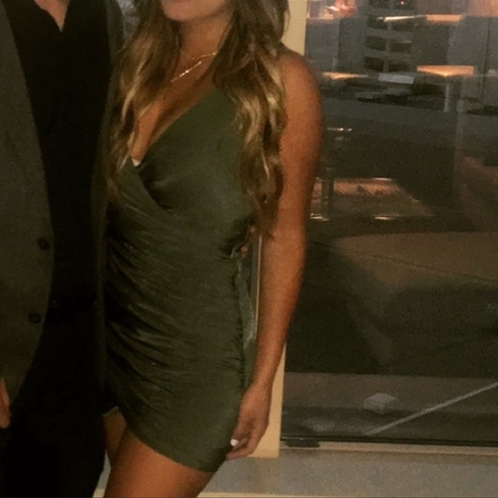 Hello Molly Olive Dress